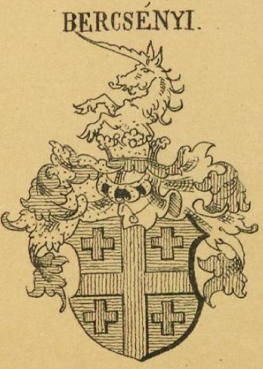 Bercsenyi Coat of Arms / Family Crest 3