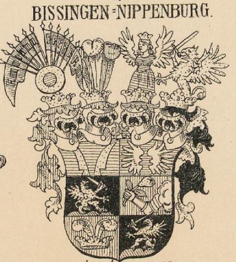 Bissingen Coat of Arms / Family Crest 1