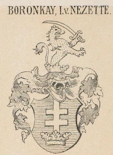 Boronkay Coat of Arms / Family Crest 1