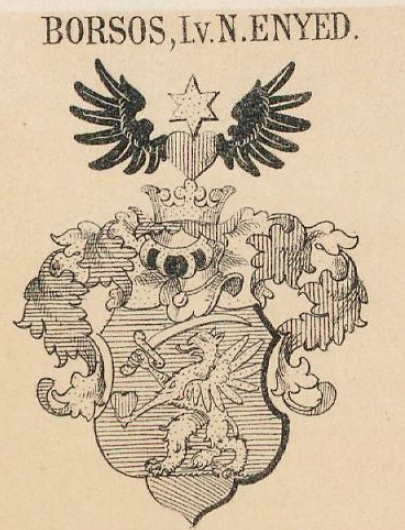 Borsos Coat of Arms / Family Crest 1