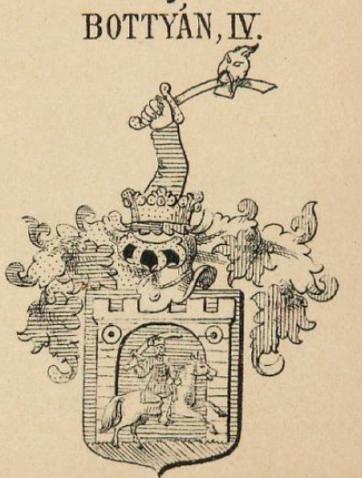 Bottyan Coat of Arms / Family Crest 1