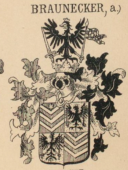 braunecker Coat of Arms / Family Crest 0