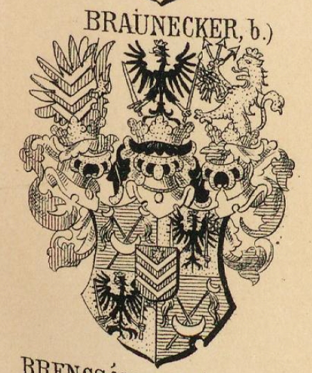 braunecker Coat of Arms / Family Crest 1