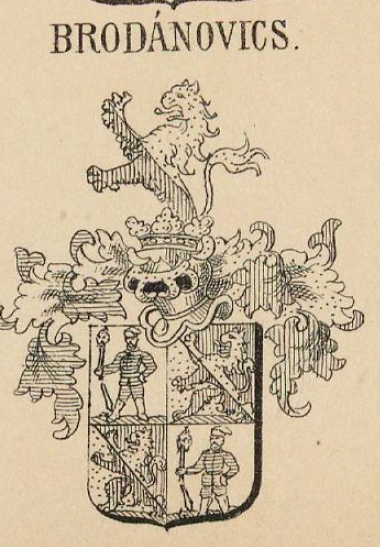 Brodanovics Coat of Arms / Family Crest 1