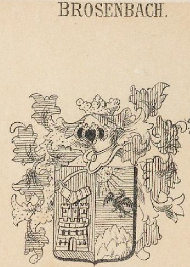 Brosenbach Coat of Arms / Family Crest 0