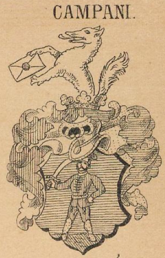 Campani Coat of Arms / Family Crest 3