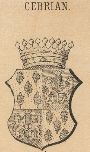 Cebrian Coat of Arms / Family Crest 0