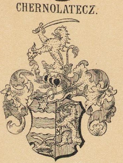 Chernolatecz Coat of Arms / Family Crest 1