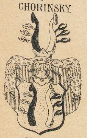 chorinsky Coat of Arms / Family Crest 1