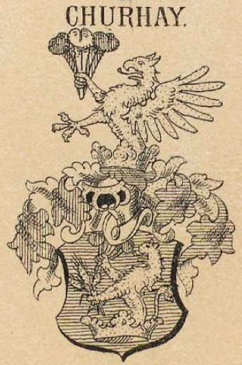 Churhay Coat of Arms / Family Crest 0