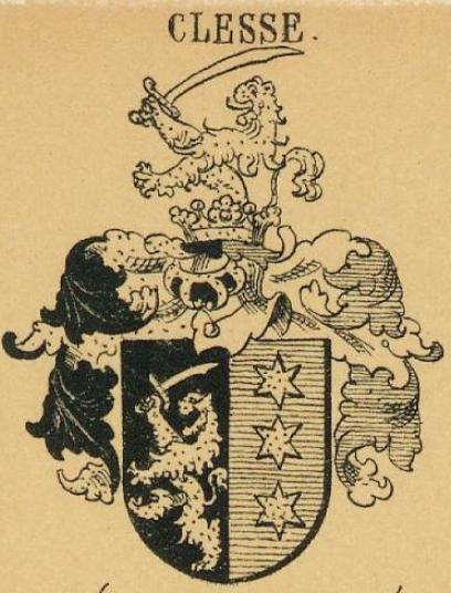 Clesse Coat of Arms / Family Crest 0