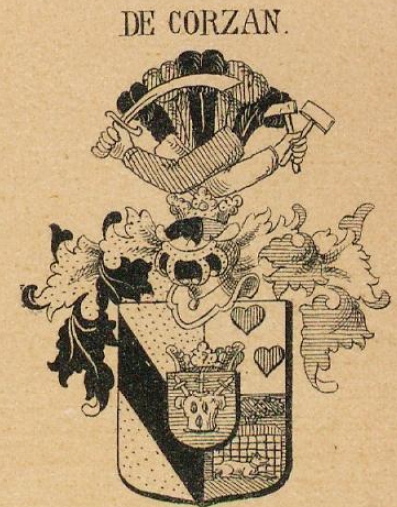 Corzan Coat of Arms / Family Crest 0