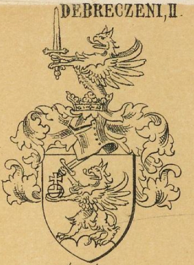 Debreczeni Coat of Arms / Family Crest 1