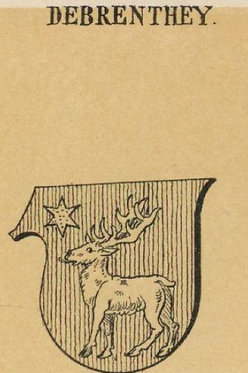 Debrenthey Coat of Arms / Family Crest 1