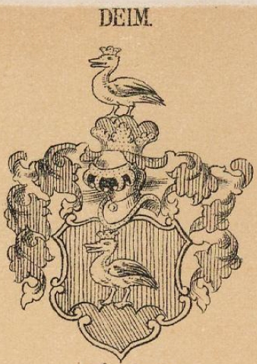 Deim Coat of Arms / Family Crest 0