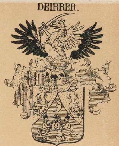 Deirrer Coat of Arms / Family Crest 0