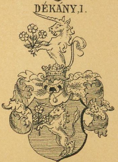 Dekany Coat of Arms / Family Crest 1