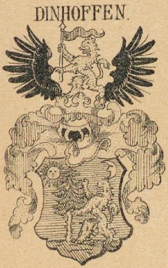 Dinhoffen Coat of Arms / Family Crest 0