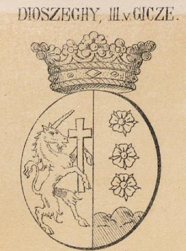 Dioszeghy Coat of Arms / Family Crest 1