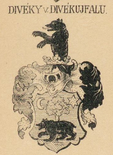 Diveky Coat of Arms / Family Crest 1