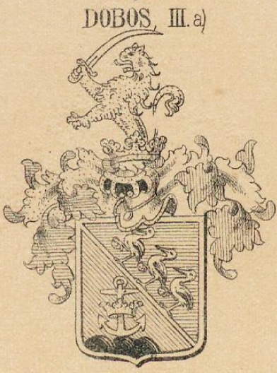 Dobos Coat of Arms / Family Crest 2