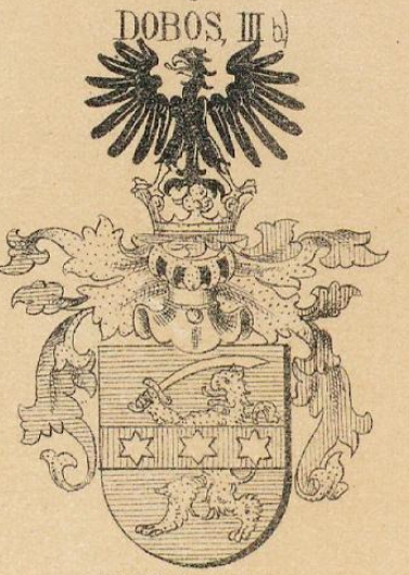 Dobos Coat of Arms / Family Crest 3