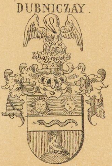 Dubniczay Coat of Arms / Family Crest 1