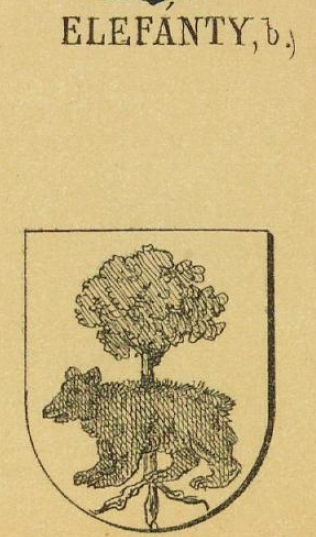 Elefanty Coat of Arms / Family Crest 1
