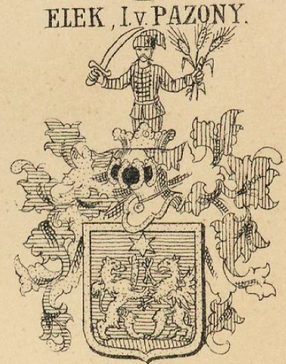 Elek Coat of Arms / Family Crest 2