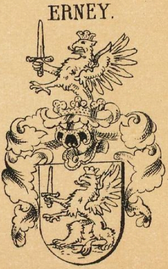 Erney Coat of Arms / Family Crest 0