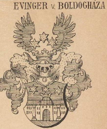 Evinger Coat of Arms / Family Crest 0