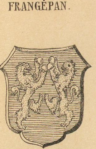 Frangepan Coat of Arms / Family Crest 2