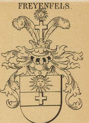 Freyenfels Coat of Arms / Family Crest 2