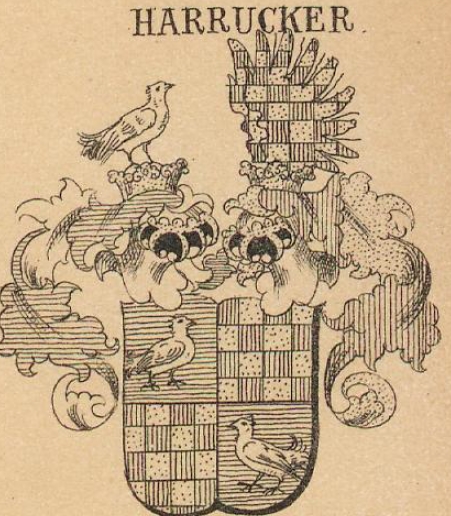 Harrucker Coat of Arms / Family Crest 0