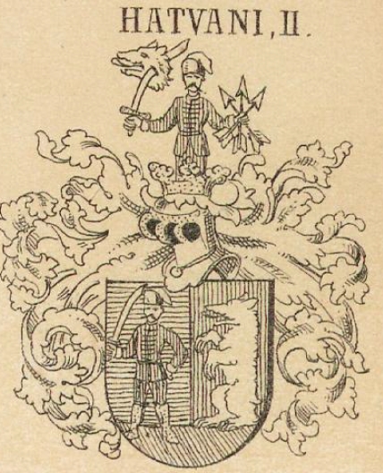 Hatvani Coat of Arms / Family Crest 1
