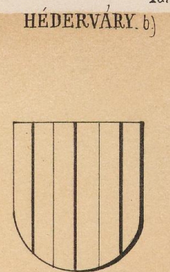 Hedervary Coat of Arms / Family Crest 1