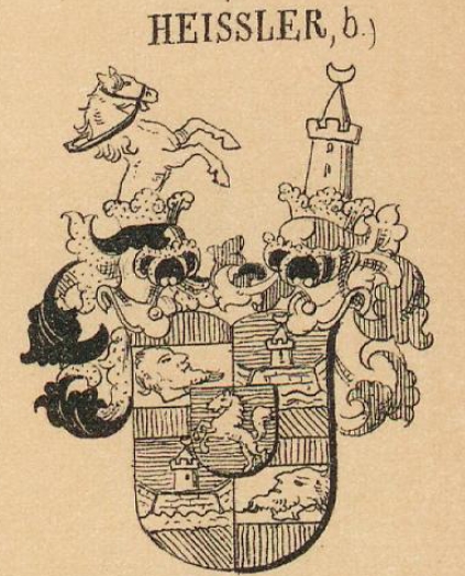 Heissler Coat of Arms / Family Crest 1
