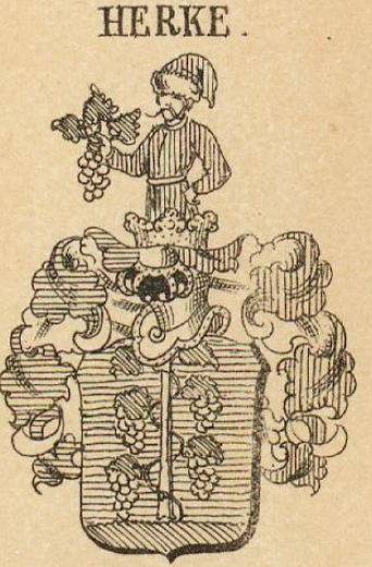 Herke Coat of Arms / Family Crest 0