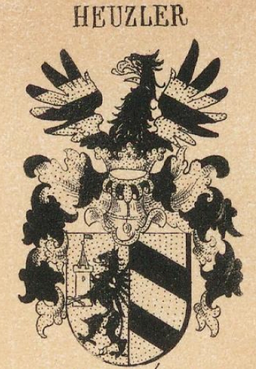 Heuzler Coat of Arms / Family Crest 0