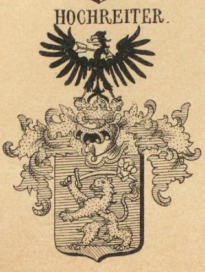 Hochreiter Coat of Arms / Family Crest 1