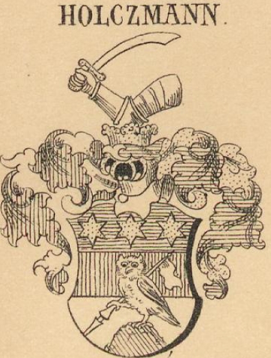 Holczmann Coat of Arms / Family Crest 1