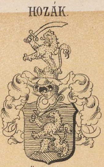 Hozak Coat of Arms / Family Crest 1