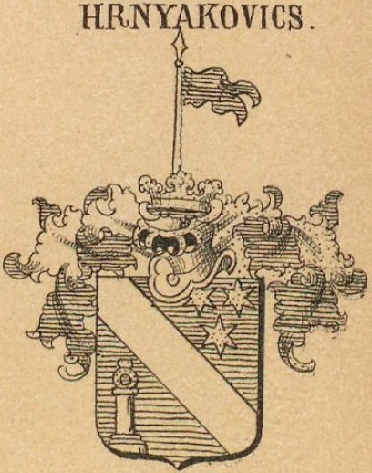 Hrnyakovics Coat of Arms / Family Crest 1
