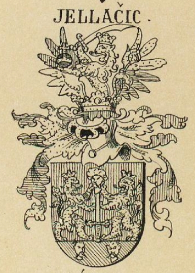 Jellacic Coat of Arms / Family Crest 1