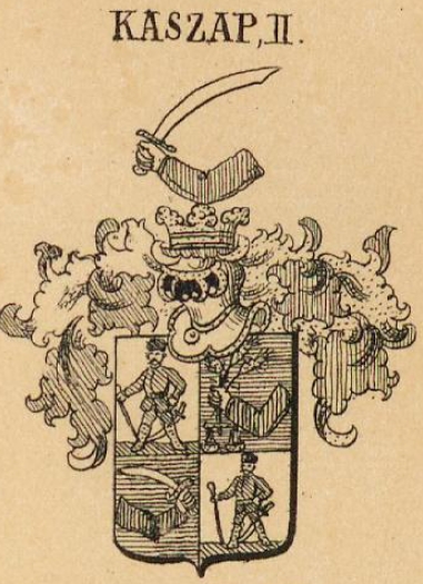 Kaszap Coat of Arms / Family Crest 1
