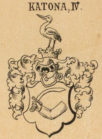 Katona Coat of Arms / Family Crest 3