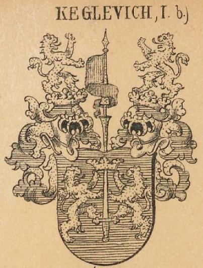 Keglevich Coat of Arms / Family Crest 2