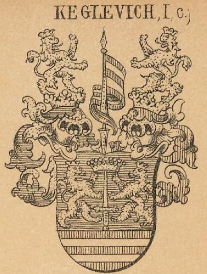 Keglevich Coat of Arms / Family Crest 3