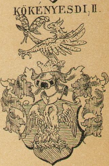 Kokenyesdy Coat of Arms / Family Crest 1