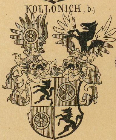 Kollonich Coat of Arms / Family Crest 2